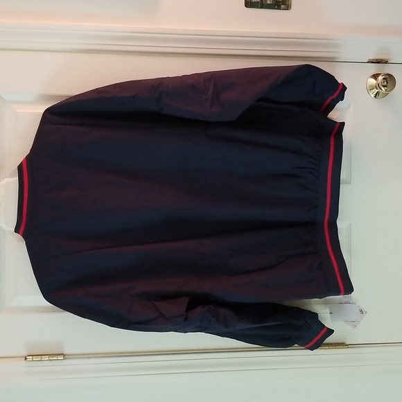 ⚾️🧢BOSTON RED SOX V-NECK WARM UP PULLOVER SHIRT JACKET ⚾️🧢 - Picture 3 of 9